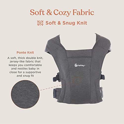 Ergobaby Embrace Cozy Newborn Baby Wrap Carrier (7-25 Pounds), Multiple Materials and Colors