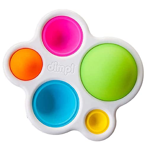 Fat Brain Toys Original Dimpl Brand Baby Toy - Engaging Sensory Play for Babies and Toddlers