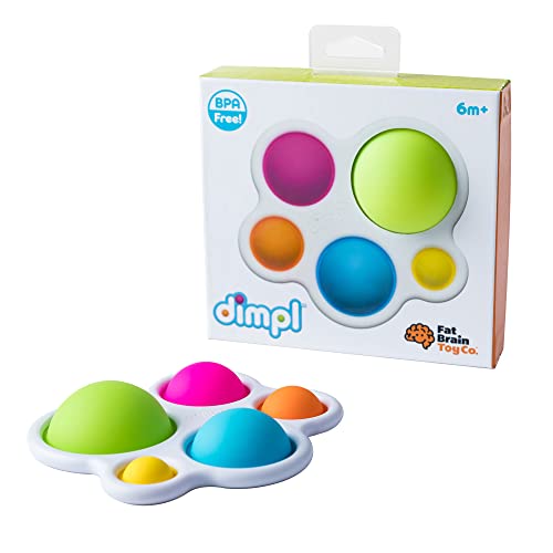 Fat Brain Toys Original Dimpl Brand Baby Toy - Engaging Sensory Play for Babies and Toddlers