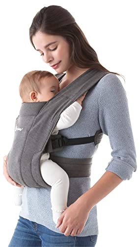 Ergobaby Embrace Cozy Newborn Baby Wrap Carrier (7-25 Pounds), Multiple Materials and Colors