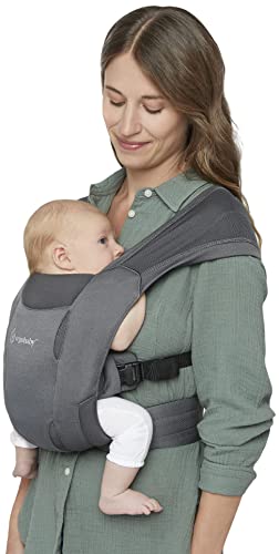 Ergobaby Embrace Cozy Newborn Baby Wrap Carrier (7-25 Pounds), Multiple Materials and Colors