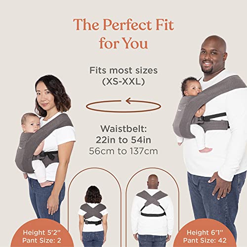 Ergobaby Embrace Cozy Newborn Baby Wrap Carrier (7-25 Pounds), Multiple Materials and Colors