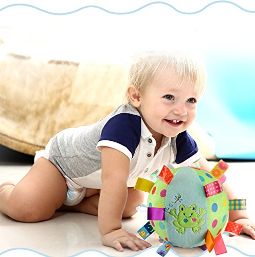 Inchant Baby Balls Soft Plush Rattle Comforter Toy