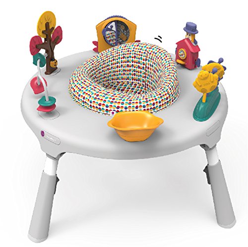 Oribel PortaPlay Wonderland - Foldable Baby Activity Center + Child Stools Combo