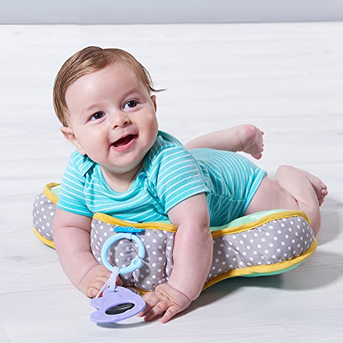 Taf Toys Baby Tummy Time Pillow | Perfect for 0-6 Months Old Babies | Comfortable Tummy Time