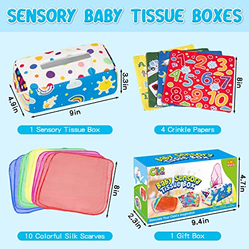 Montessori Toys Baby Tissue Box