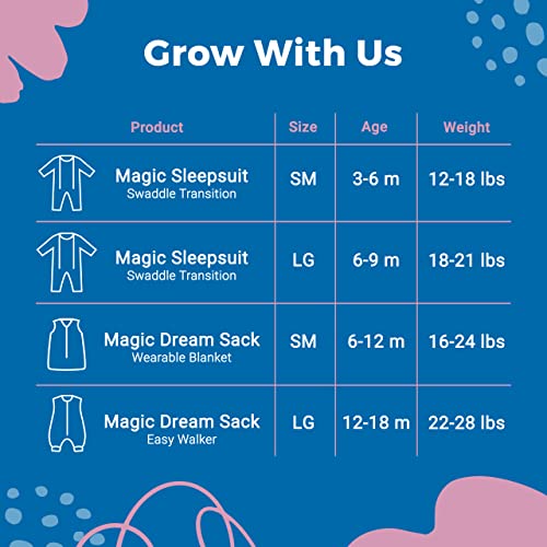 Magic best sale sleepsuit age