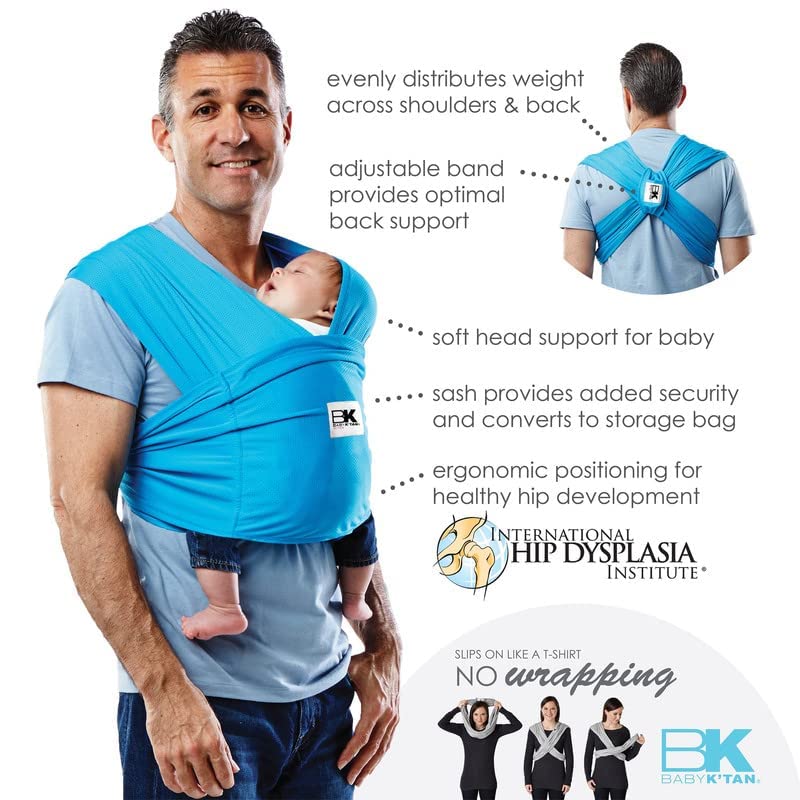 Baby K'tan Original Wrap Baby Carrier - Versatile and Secure Baby Sling